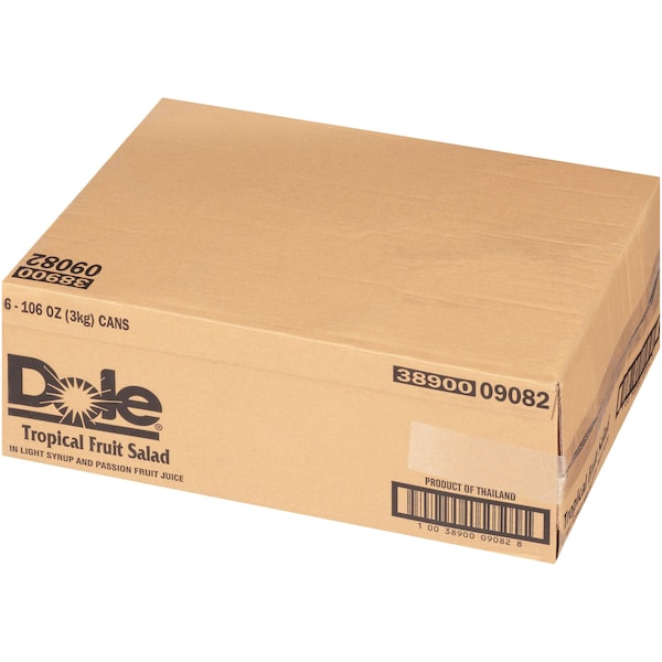 Ensalada de Frutas Tropicales Dole en Almíbar Ligero de 100 oz., PK6 - 09082