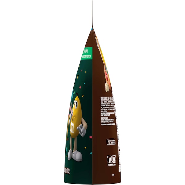 Bolsa de pie M&M's de chocolate con leche XL 38 oz., PK6 - 400801