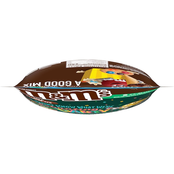 Bolsa de pie M&M's de chocolate con leche XL 38 oz., PK6 - 400801