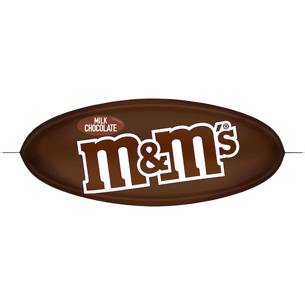 Bolsa de pie M&M's de chocolate con leche XL 38 oz., PK6 - 400801