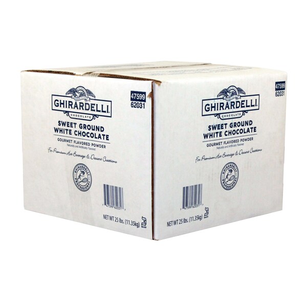 Ghirardelli Ghiradelli Sabor a Chocolate Blanco Dulce Molido 25 libras - 62031