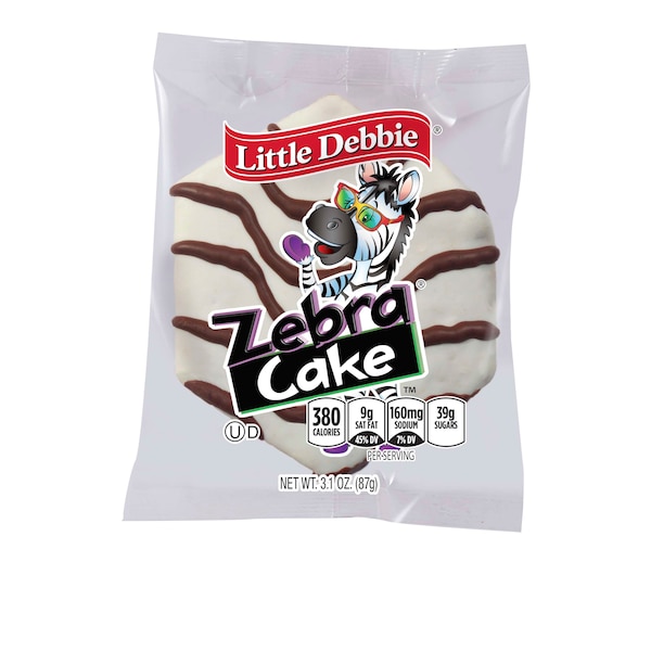 Pastelitos de Cebra Little Debbie para Máquina Expendedora, PK54 - 89295