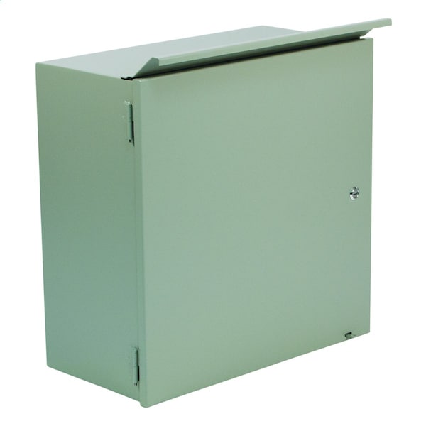 Wiegmann Electrical Box Cover, Carbon Steel, Hinged Cover - CTSD243612