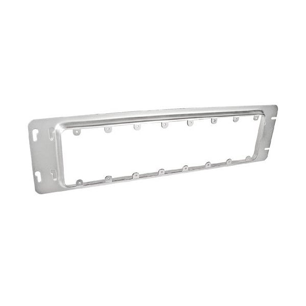 Southwire Electrical Box Cover, 8 Gangs, Rectangular, Galvanized Steel, Ring and Raised Cover - GBDC-348
