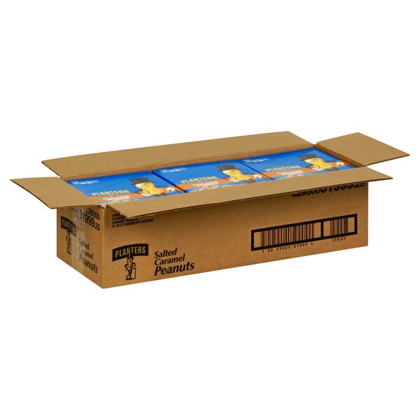 Planters Tubo de Cacahuate Cubierto con Caramelo Salado de 2 oz, Paquete de 30 - 10029000019994