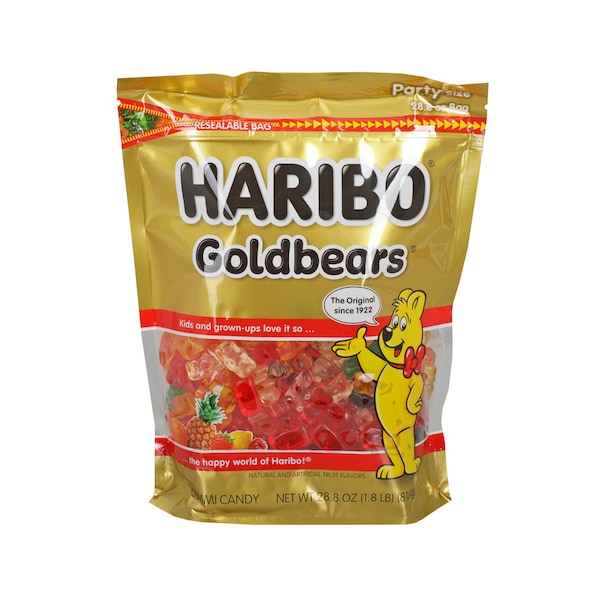Haribo Haribo Golosinas Gold-Bears 28.8 oz. Bolsa, Paquete de 6 - 30250