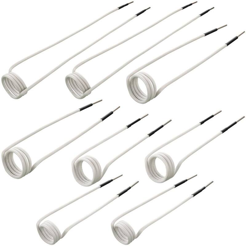 VEVOR Induction Heater Coil Kit 8PCS Most Used Induction Heater Coils with Varying Lengths, Heat Resistant Induction Heater - JBXQ8PC62H9IXRFT2V0-0816