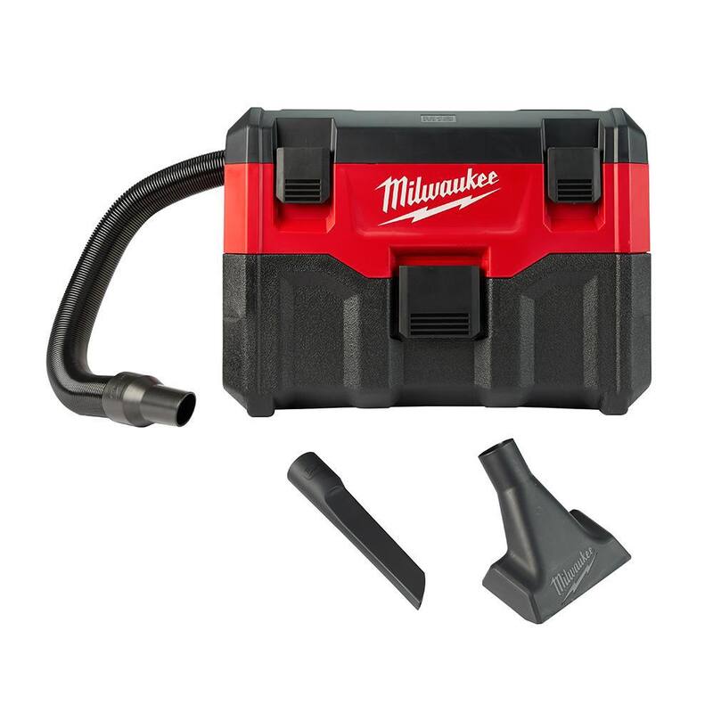 Milwaukee M18 18-Volt 2 Gal. Lithium-Ion Cordless Wet/Dry Vacuum (Vacuum-Only) - 0880-20