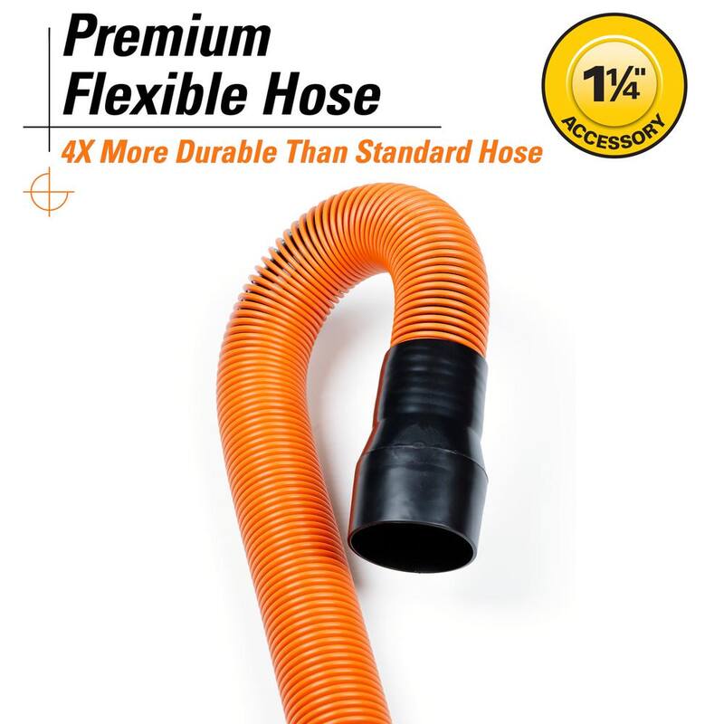 RIDGID 1-1/4 in. Premium Car Cleaning Kit Accessory Shop Vac Attachments for RIDGID Wet Dry Vacuums - VT2534