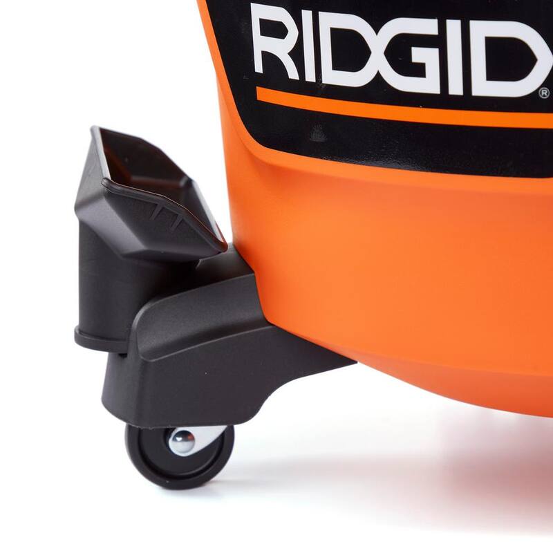 RIDGID 9 Gallon 4.25 Peak HP NXT Shop Vac Wet Dry Vacuum with General Debris Filter, Locking Hose and Accessory Attachments - HD09001
