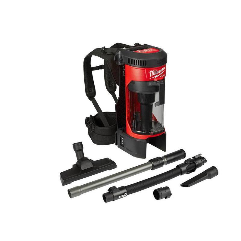 Milwaukee M18 FUEL 18-Volt Lithium-Ion Brushless 1 Gal. Cordless 3-in-1 Backpack Vacuum (Vacuum-Only) - 0885-20