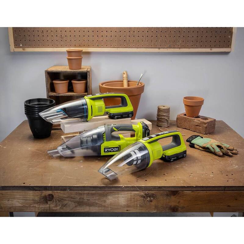 RYOBI ONE+ 18V Cordless Wet/Dry Hand Vacuum (Tool Only) - PCL702B