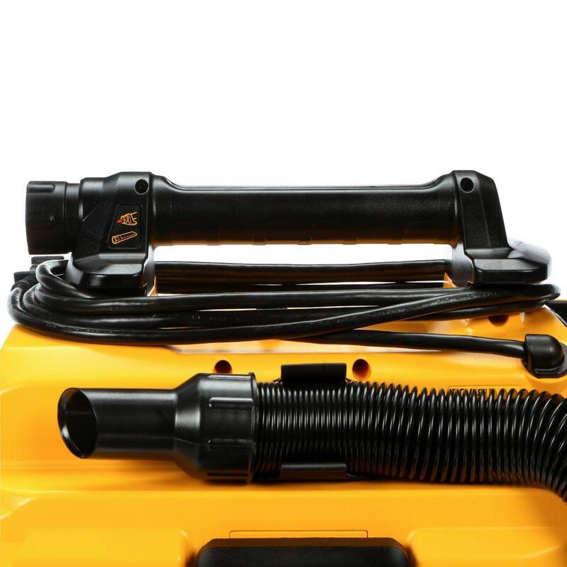 DEWALT 20V MAX 2 Gal. Cordless/Corded Wet/Dry Vacuum - DCV581H