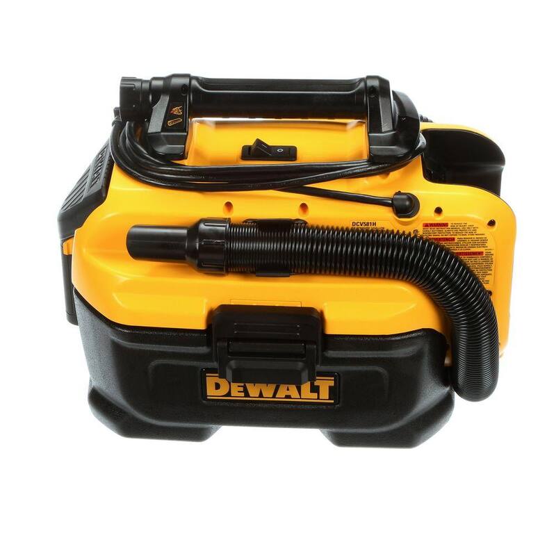 DEWALT 20V MAX 2 Gal. Cordless/Corded Wet/Dry Vacuum - DCV581H