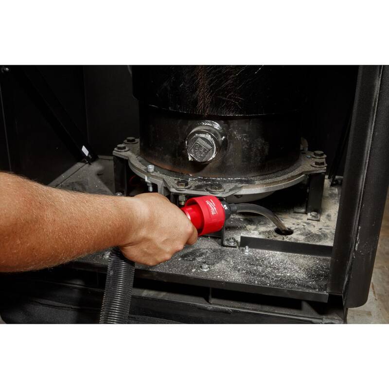 Milwaukee AIR-TIP 1-1/4 in. - 2-1/2 in. Long Reach Flexible Hose Set Wet/Dry Shop Vacuum Attachment (5-Piece) - 49-90-2037