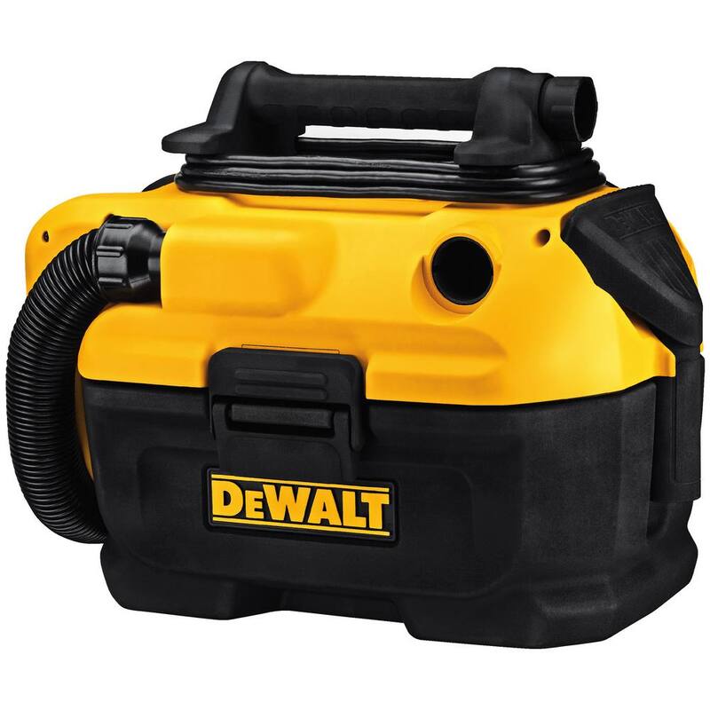 DEWALT 2 Gal. MAX Cordless/Corded Wet/Dry Vacuum and (1) 20V MAX Compact Lithium-Ion 2.0Ah Battery - DCV581Hwb