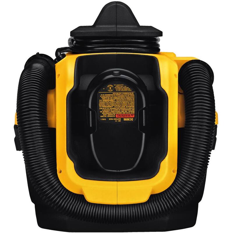 DEWALT 2 Gal. MAX Cordless/Corded Wet/Dry Vacuum and (1) 20V MAX Compact Lithium-Ion 2.0Ah Battery - DCV581Hwb