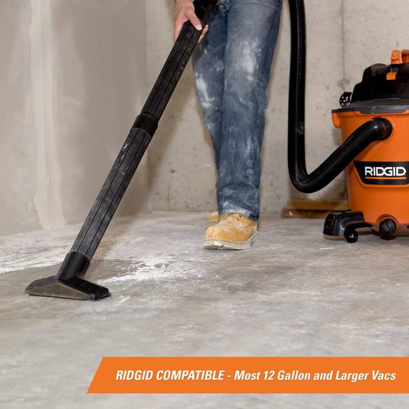 RIDGID Wet Dry Vacuum OSHA Compatible Kit with HEPA Level Filtration, Cyclonic Dust Bags for Select 12 -16 Gal RIDGID Shop Vacs - VF6500