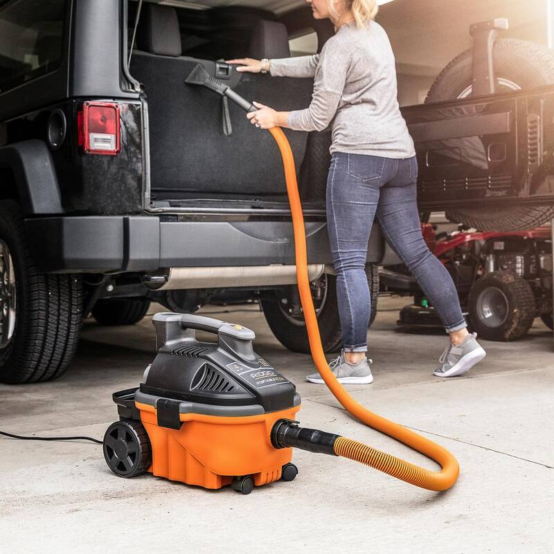RIDGID 1-7/8 in. x 10 ft. Locking Professional Vacuum Hose Kit Accessory Shop Vac Attachments for RIDGID Wet Dry Vacuums - LA2570