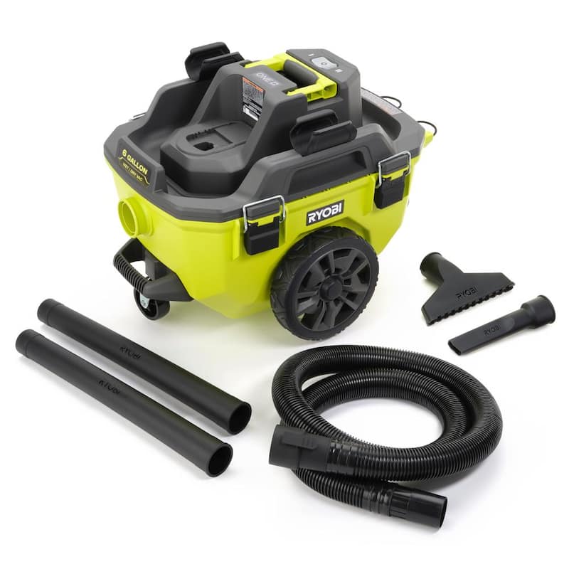 RYOBI ONE+ 18V Cordless 6 Gal. Wet Dry Vacuum (Tool Only) - PCL735B