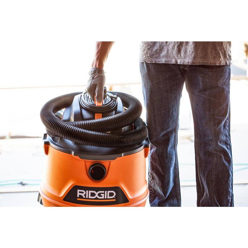 RIDGID 2-1/2 in. x 7 ft. DUAL-FLEX Locking Vacuum Hose Kit Accessory Shop Vac Attachment for RIDGID Wet Dry Vacuums - LA2520