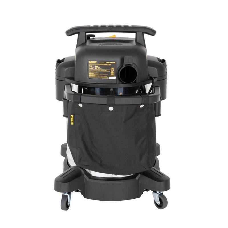 DEWALT 10 Gal. Stainless Steel Wet/Dry Vacuum - DXV10SB