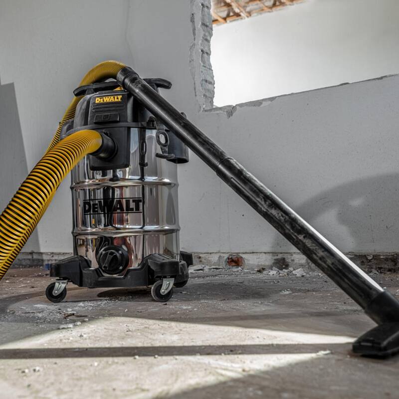 DEWALT 10 Gal. Stainless Steel Wet/Dry Vacuum - DXV10SB