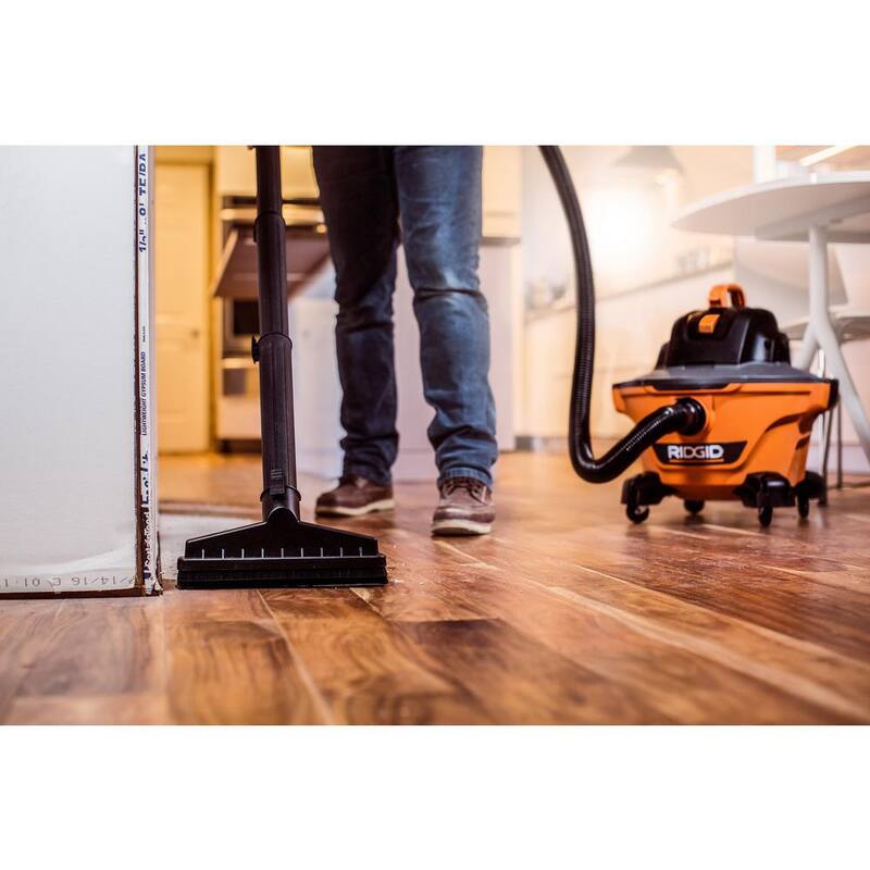 RIDGID 1-7/8 in. Floor Brush Accessory Shop Vac Attachment for RIDGID Wet Dry Vacuums - VT1714