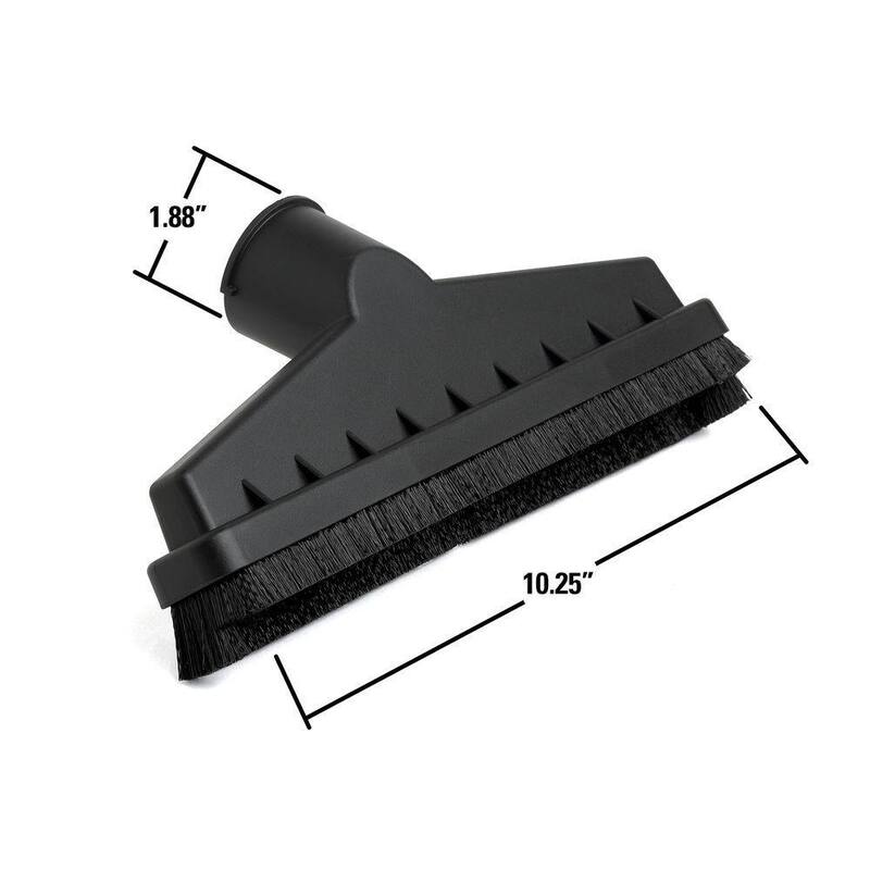 RIDGID 1-7/8 in. Floor Brush Accessory Shop Vac Attachment for RIDGID Wet Dry Vacuums - VT1714