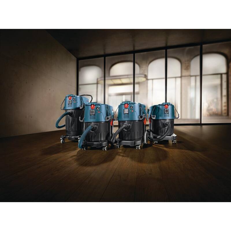 Bosch 9 Gallon Corded Wet/Dry Dust Extractor Vacuum with Auto Filter Clean and HEPA Filter - VAC090AH
