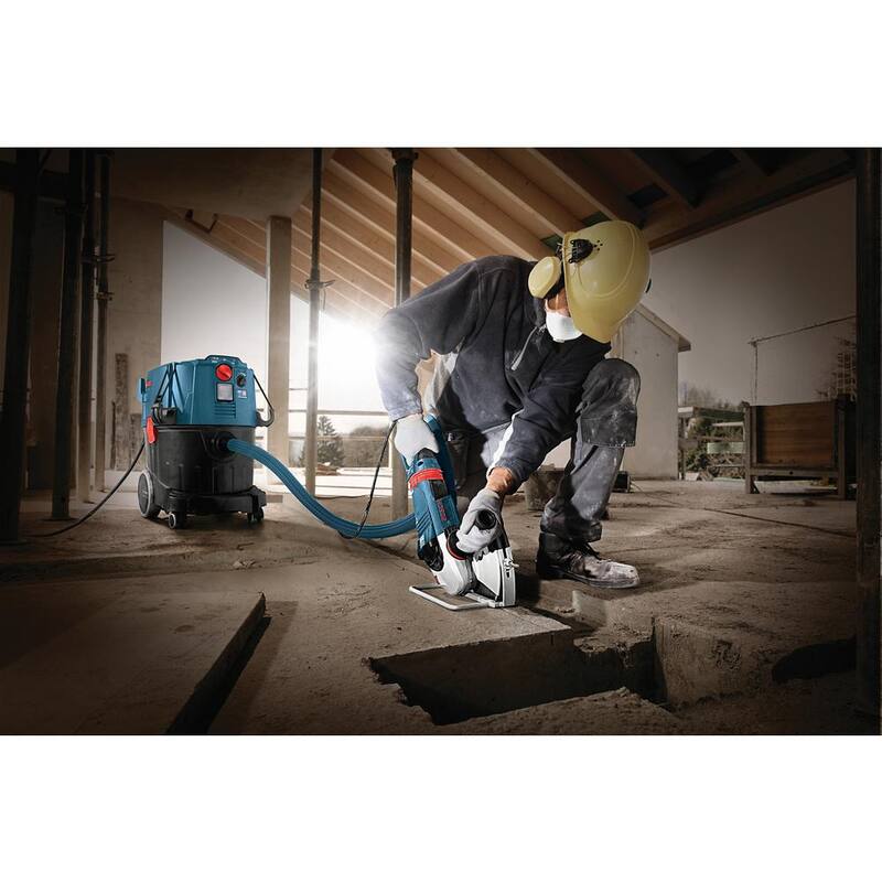 Bosch 9 Gallon Corded Wet/Dry Dust Extractor Vacuum with Auto Filter Clean and HEPA Filter - VAC090AH