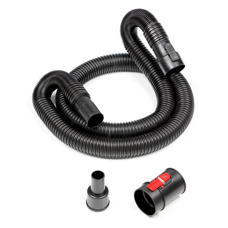 RIDGID 1-7/8 in. x 7 ft. Locking Vacuum Hose Kit Accessory Shop Vac Attachments for RIDGID Wet Dry Vacuums - VT1720