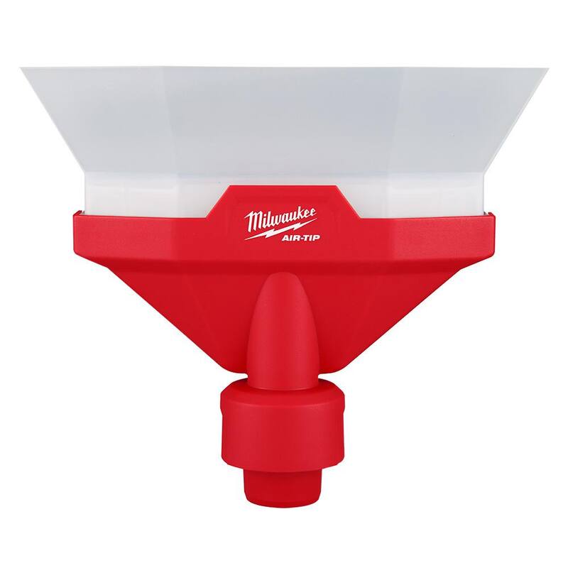 Milwaukee AIR-TIP 1-1/4 in. - 2-1/2 in. Dust Collector Wet/Dry Shop Vacuum Attachment (1-Piece) - 49-90-2022