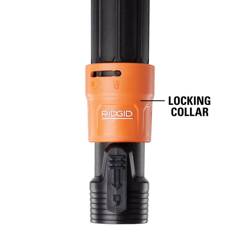 RIDGID 2-1/2 in. Locking Telescoping Extension Wand Accessory Shop Vac Attachment for RIDGID Wet Dry Vacuums - LA2518