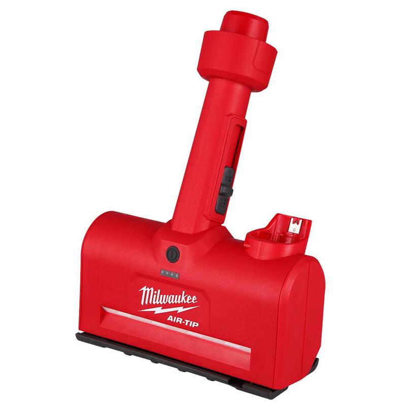 Milwaukee M12 AIR-TIP 1-1/4 in. - 2-1/2 in. Wet/Dry Shop Vacuum Utility Nozzle Attachment (1-Piece) - 0980-20
