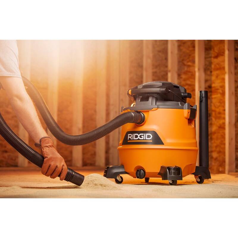 RIDGID 2-1/2 in. x 13 ft. DUAL-FLEX Locking Vacuum Hose Kit Accessory Shop Vac Attachment for RIDGID Wet Dry Vacuums - LA2521