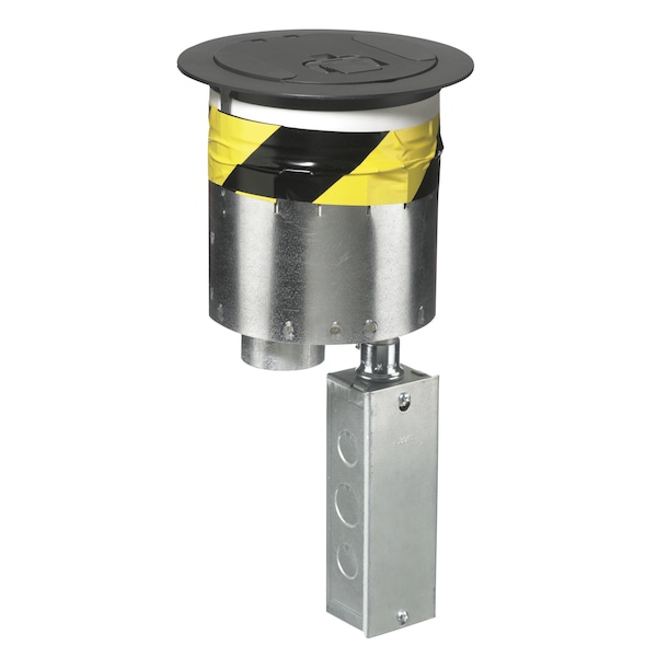 Hubbell Wiring Device-Kellems Recessed 6" Series, Kit - S1R6PTDEHBLK
