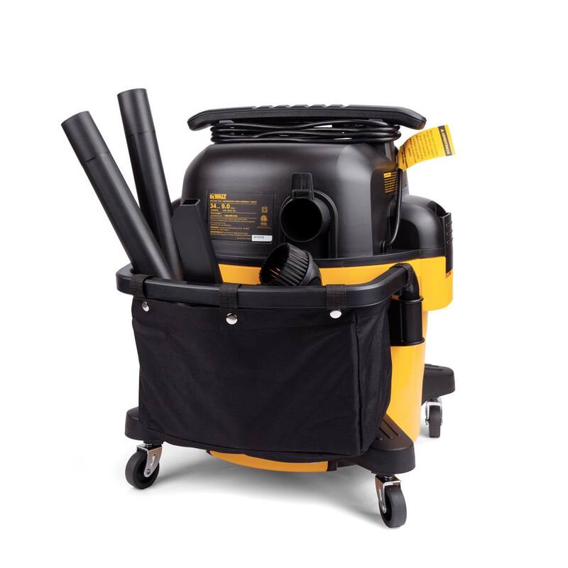 DEWALT 9 Gal. Portable Wet/Dry Vacuum with Hose Accessories and Accessory Bag - DXV09PA