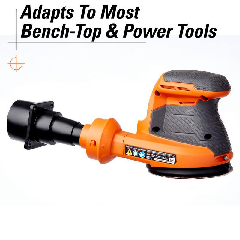RIDGID 2-1/2 in. Power Tool Adapter Accessory Shop Vac Attachment for RIDGID Wet Dry Vacuums - VT1407