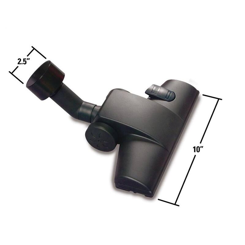 RIDGID 1-1/4 in. and 2-1/2 in. Carpet and Hard Floor Nozzle Accessory Shop Vac Attachment for RIDGID Wet Dry Vacuums - VT2530