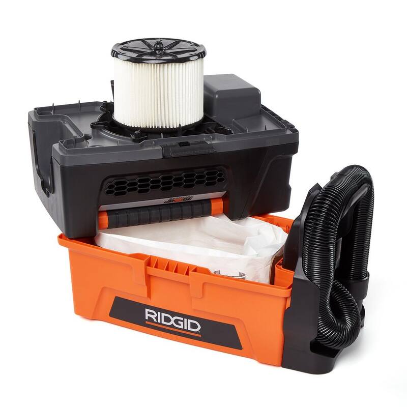 RIDGID General Debris Pleated Paper Wet Dry Vacuum Shop Vac Filter Replacement for Most 3-4.5 Gallon RIDGID Shop Vacs (1-Pack) - VF3400