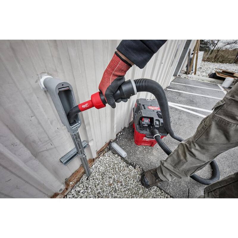 Milwaukee AIR-TIP 1-1/4 in. - 2-1/2 in. Conduit Line Puller Attachment For Wet/Dry Shop Vacuums (3-Piece) - 49-90-2024