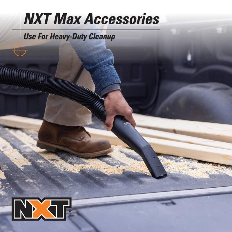 RIDGID 2-1/2 in. NXT Max Locking Car Nozzle Accessory Shop Vac Attachment for RIDGID NXT Wet Dry Vacuums - MAX2503
