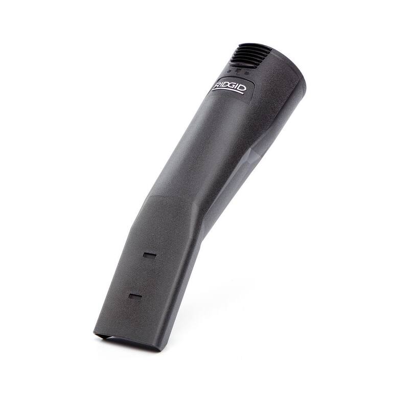 RIDGID 2-1/2 in. NXT Max Locking Car Nozzle Accessory Shop Vac Attachment for RIDGID NXT Wet Dry Vacuums - MAX2503