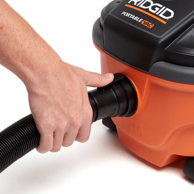 RIDGID 1-7/8 in. x 14 ft. Locking Vacuum Hose Accessory Shop Vac Attachment for RIDGID Wet Dry Vacuums - VT1722