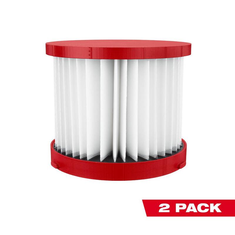 Milwaukee M18 Wet/Dry HEPA Filter (2-Pack) - 49-90-1900-49-90-1900