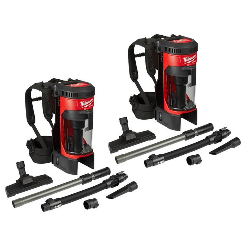 Milwaukee M18 FUEL 18-Volt Lithium-Ion Brushless 1 Gal. Cordless 3-in-1 Backpack Vacuum (2-Tool) - 0885-20-0885-20