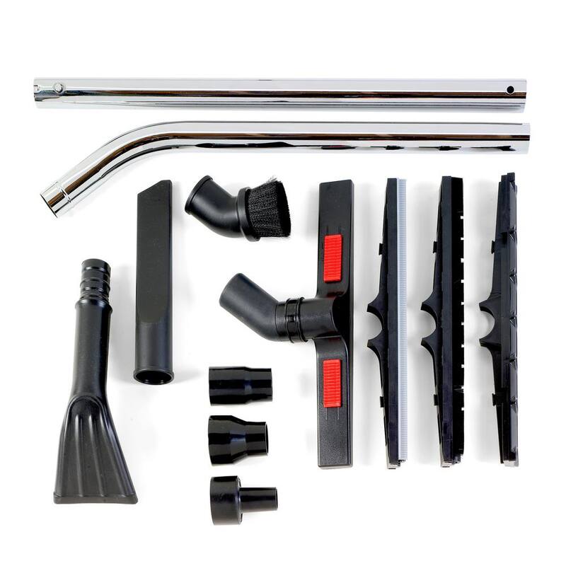 RIDGID 1-7/8 in. and 2-1/2 in. Heavy-Duty Cleaning Accessory Kit Shop Vac Attachments for RIDGID Wet Dry Vacuums - VT2575