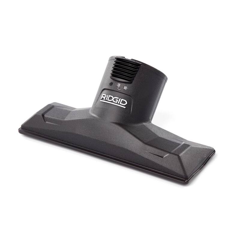 RIDGID 2-1/2 in. NXT Max Locking Utility Nozzle Accessory Shop Vac Attachment for RIDGID NXT Wet Dry Vacuums - MAX2509