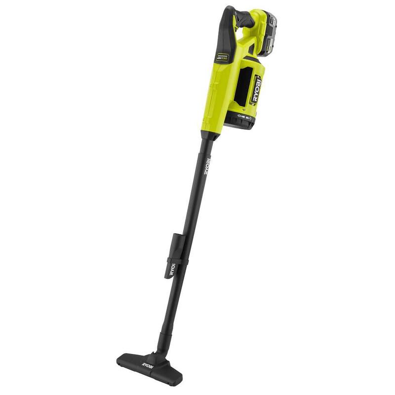 RYOBI ONE+ HP 18V Brushless Cordless Jobsite Hand Vacuum Kit with 4.0 Ah HIGH PERFORMANCE Battery and 18V Charger - PBLHV701K